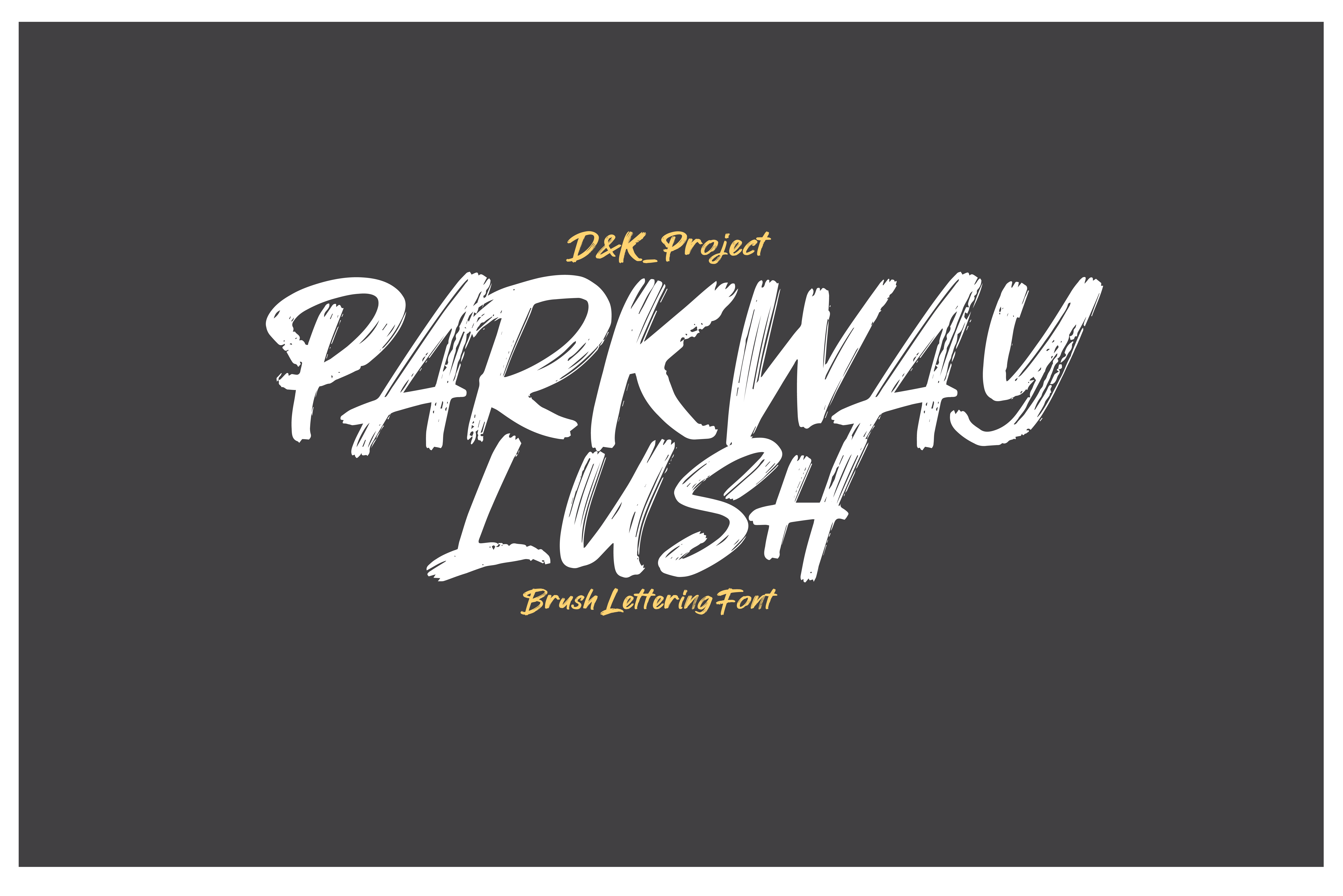 Parkway Lush font